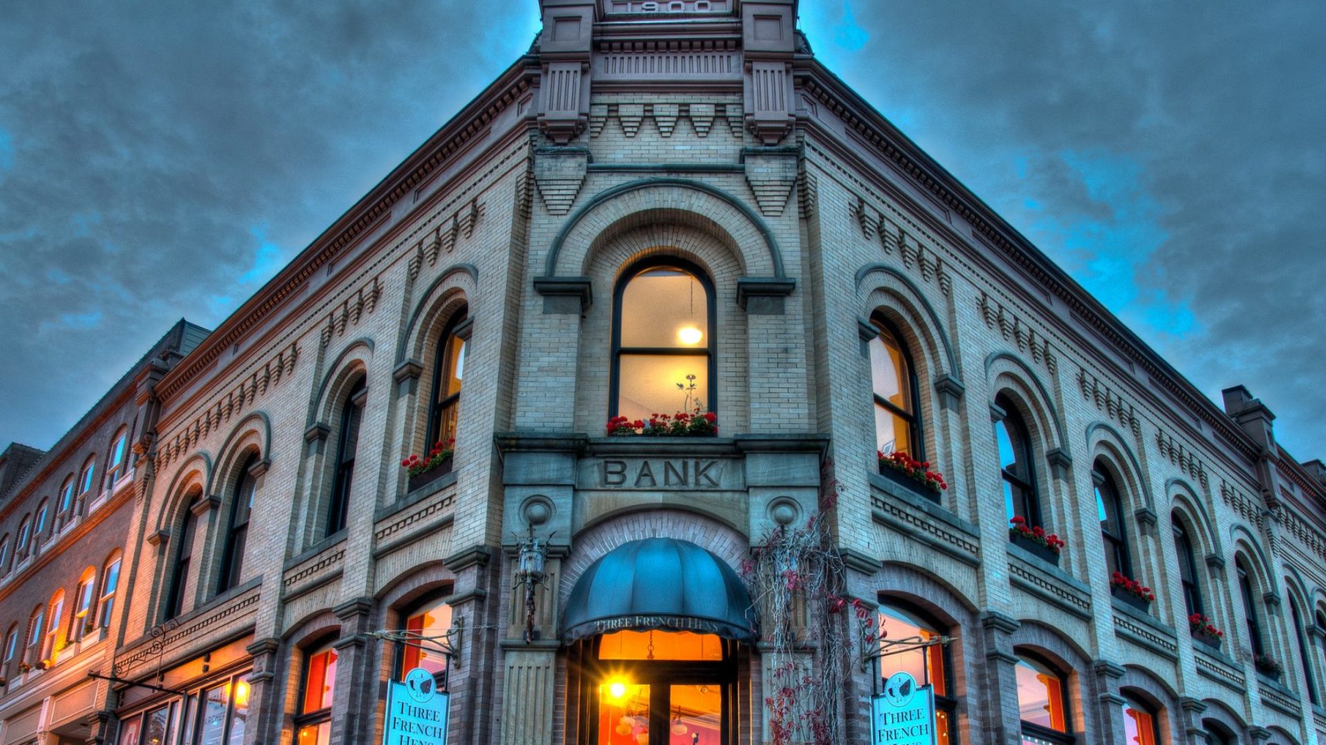 Fairhaven shops view.